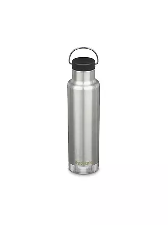 KLEAN KANTEEN | Botella Aislante de Acero Inoxidable Classic 592ml Loop Cap | silber